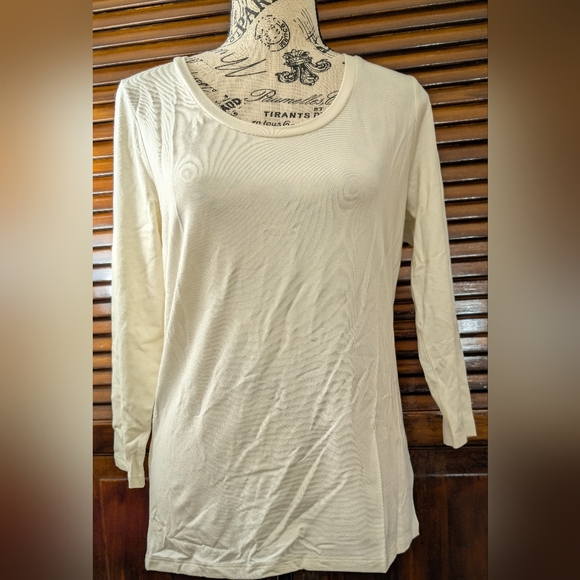 NWT Talbot's Quarter Sleeve Top - Picture 14 of 14